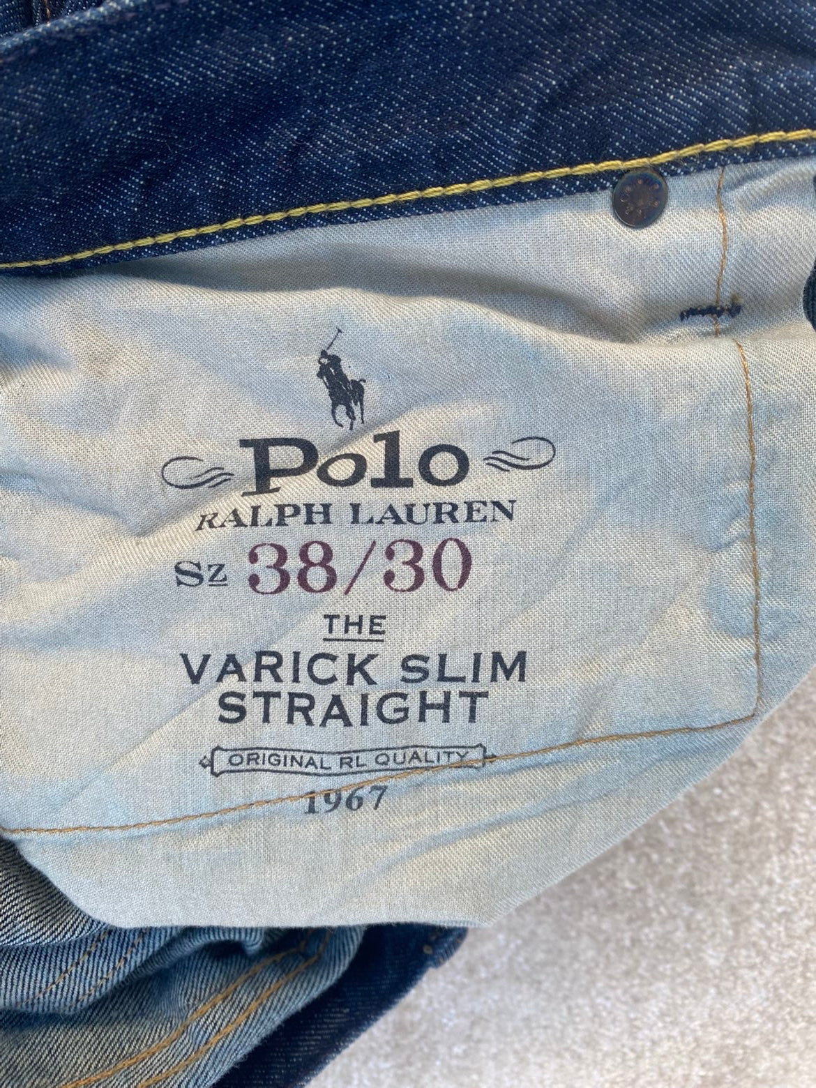 Ralph Lauren Jeans 38W 30L