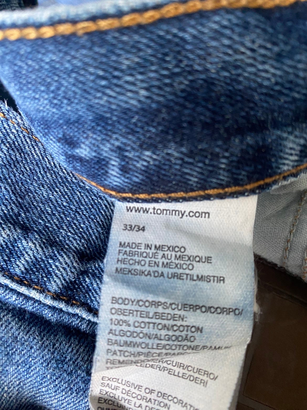 Tommy Hilfiger Jeans 33W 34L